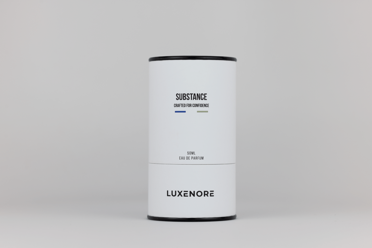 Pudełko perfum Luxenore Substance – eleganckie opakowanie perfum niszowych