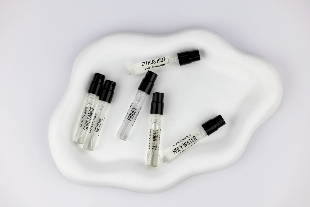 Discovery set 6 zapachów LUXENORE plus Kosmetyczka - Luxenore - Eau de Parfum