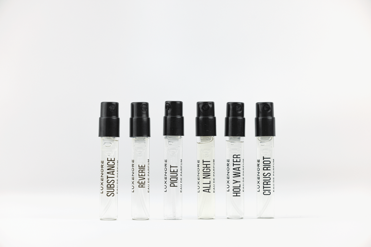 Discovery set 6 zapachów LUXENORE plus Kosmetyczka - Luxenore - Eau de Parfum