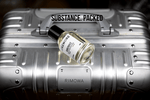 Substance Luxenore – flakon 50 ml perfum niszowych na aluminiowej walizce Rimowa