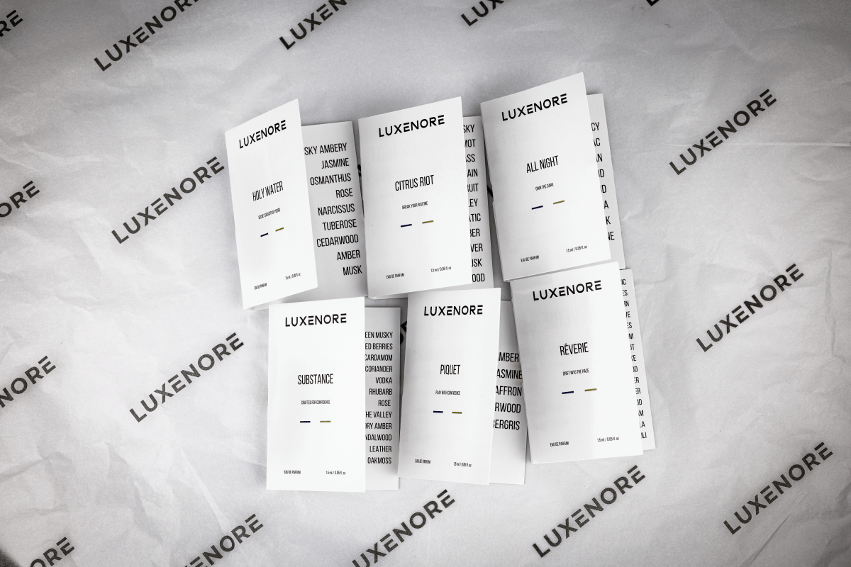 Discovery set 6 zapachów LUXENORE plus Kosmetyczka - Luxenore - Eau de Parfum