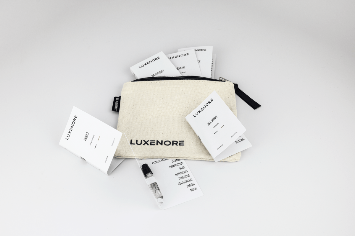 Discovery set 6 zapachów LUXENORE plus Kosmetyczka - Luxenore - Eau de Parfum